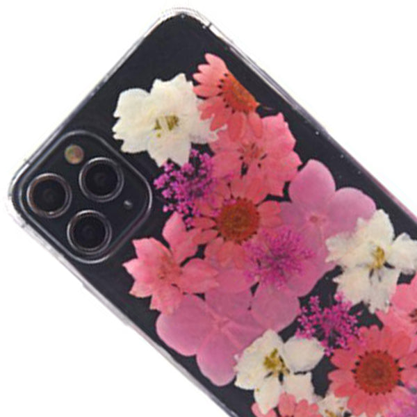 Real Flowers Pink Case IPhone 12 Pro Max