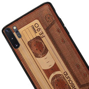 Cassette Real Wood Case Samsung Note 10