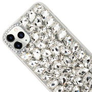 Handmade Bling Silver Case  IPhone 12/12 Pro