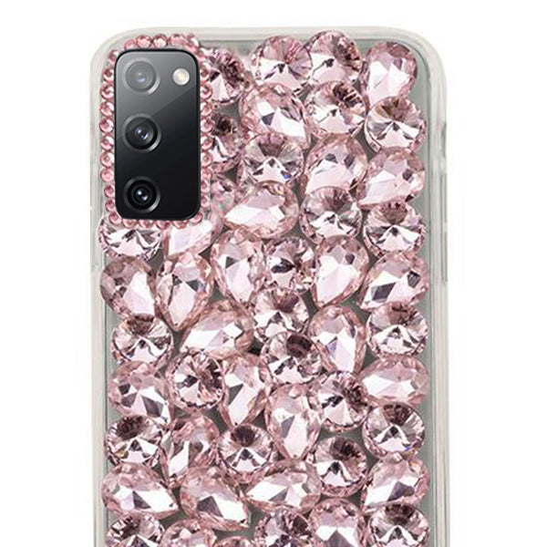 Funda Brillo Diamante Reforzada Glitter Para Samsung S20 Fe