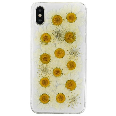 Real Flowers White Case Iphone 10/X/XS - icolorcase.com