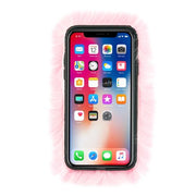 Fur Case Light Pink Iphone 10/X/XS - icolorcase.com
