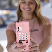 Brick 90s Cell Phone Skin Pink Iphone 12 Mini