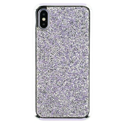Hybrid Bling Purple Case Iphone 10/X/XS - icolorcase.com