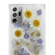 Real Flowers Purple Case Samsung Note 20 Ultra